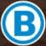 B